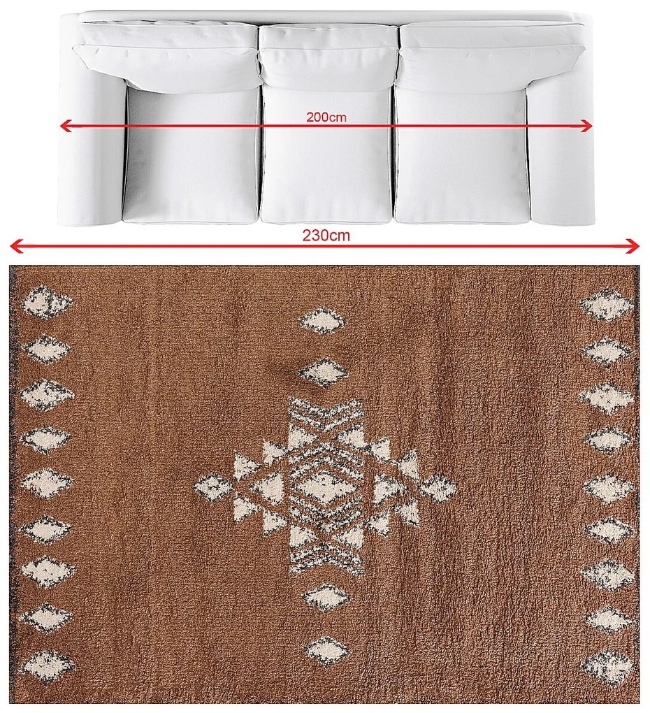 Koberec Royal almond brown 160x230cm