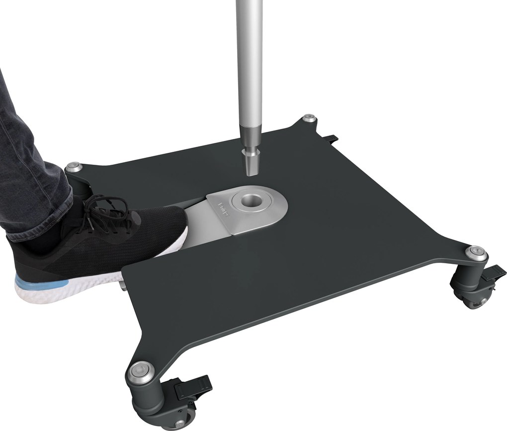 KNIRPS EASY-CLICK 50 kg - pojazdný oceľový stojan s kolieskami