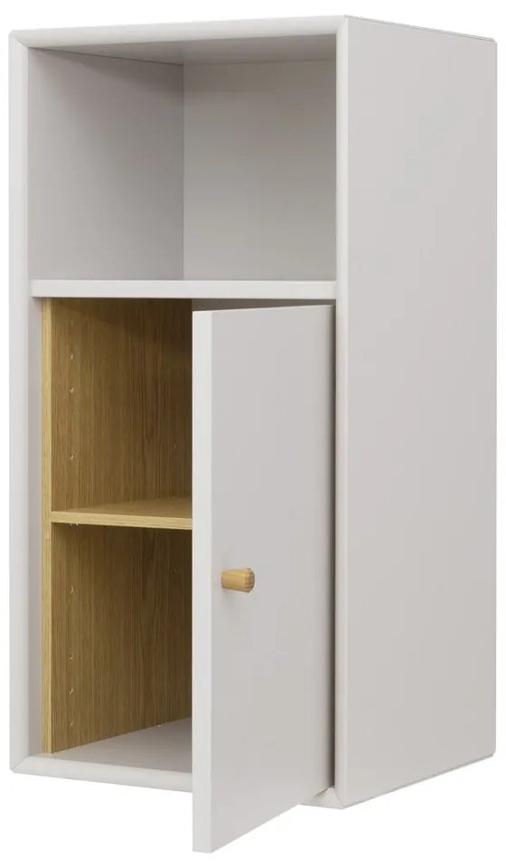 Sivý modulárny policový systém 33x43.5 cm Z Cube - Tenzo