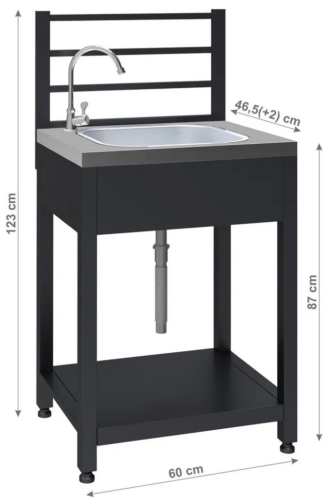 Cattara 14125 modul s drezom pre vonkajšiu kuchyňu Torino 1