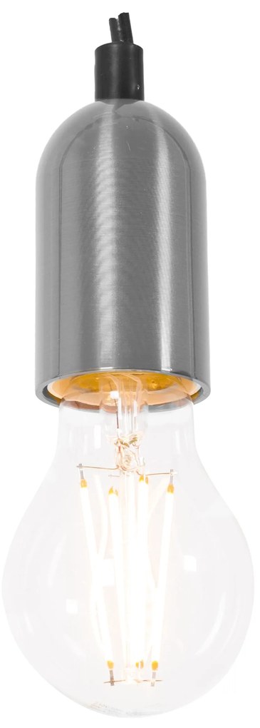 Toolight Toolight, závesná lampa 1xE27 APP354-1CP, chrómová, OSW-08420