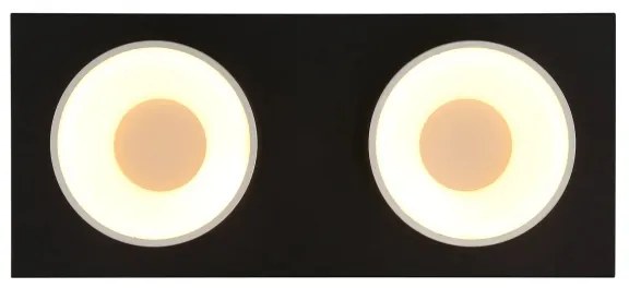 Globo 56964-2 - LED stropné svietidlo RAYMOND LED/24W/230V 3000K 46x20 cm mosadz