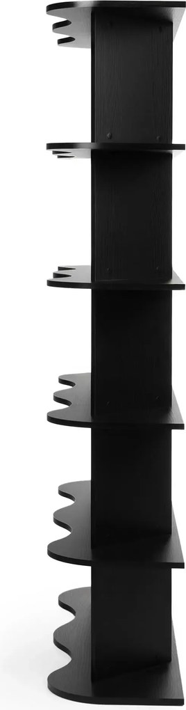 Knihovna Rheo 120 cm černá