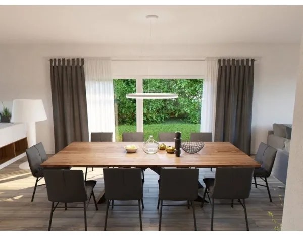 LED2 - LED Luster na lanku CIRCLE LED/42W/230V