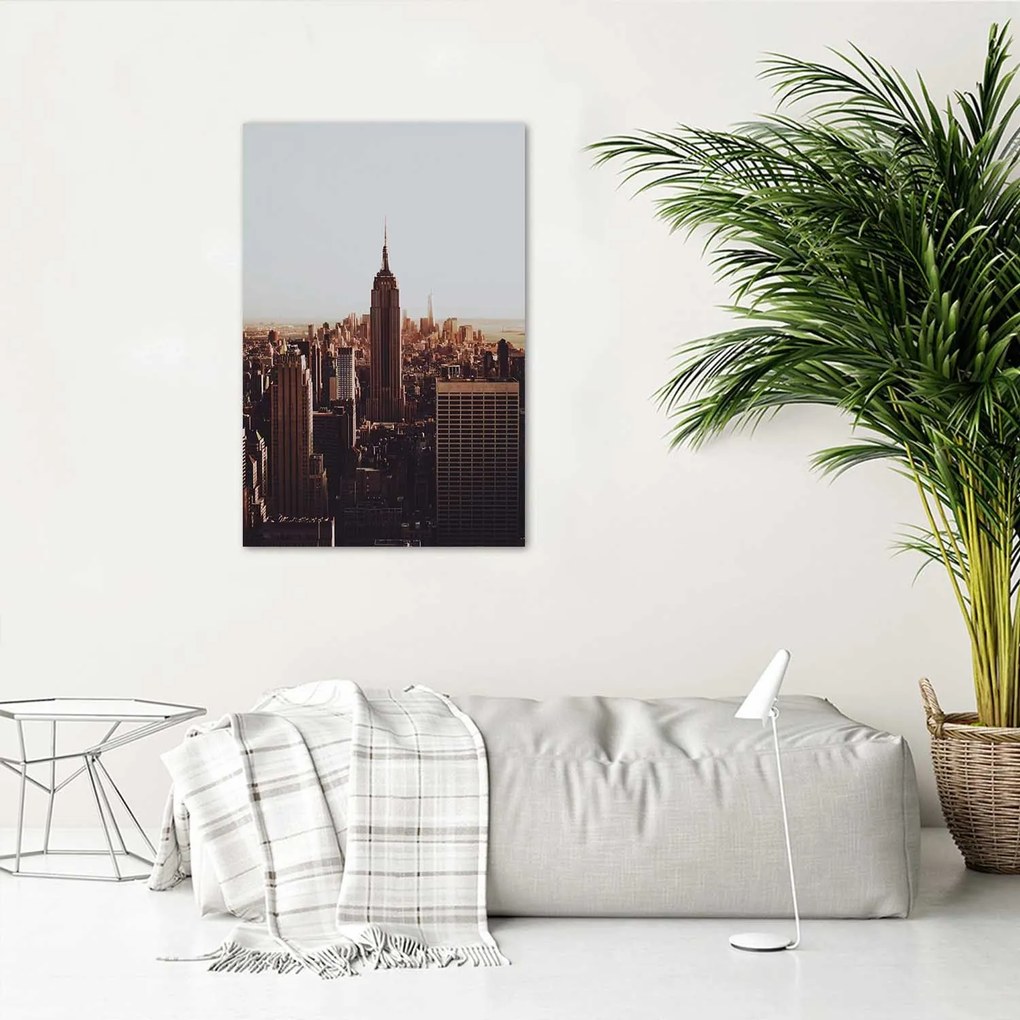 Gario Plagát Empire state building NYC Farba rámu: Bez rámu, Rozmery: 40 x 60 cm