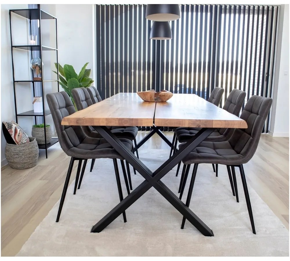 Tmavosivé jedálenské stoličky v súprave 2 ks Moseby – Bonami Essentials