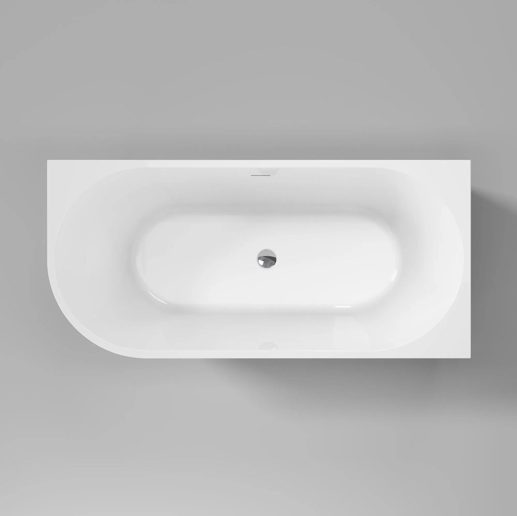 Rea Sydney, akrylátová rohová vaňa 170x80 cm, pravá, biela, REA-W6900
