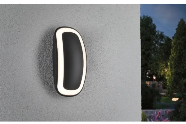 Paulmann 94400 - LED/4W IP44 Vonkajšie nástenné svietidlo SIGNEA 230V