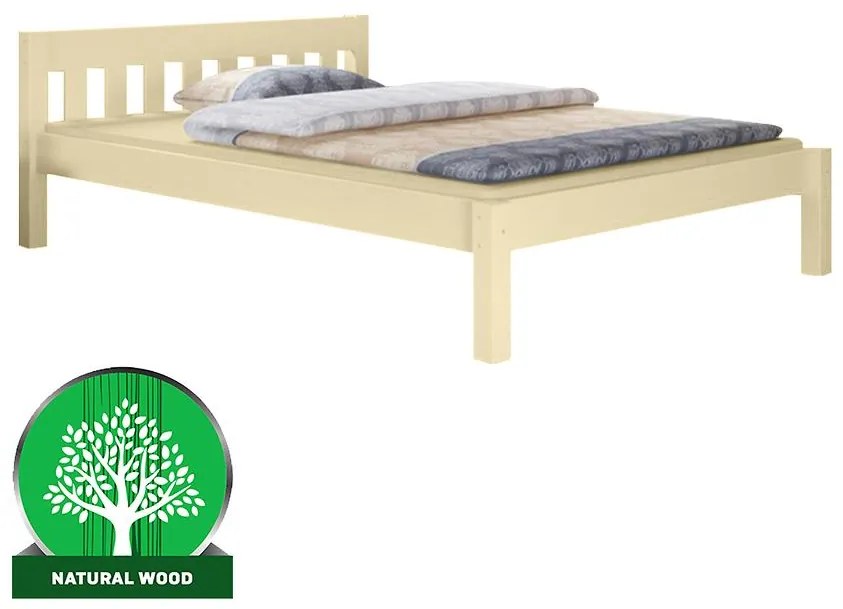 Posteľ Pino 160x200 borovica lak