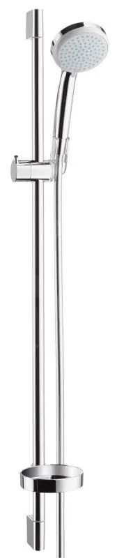 Hansgrohe Croma 100, set sprchovej hlavice, 9 l/min, 4 prúdy, tyče 0,90 m a hadice, chrómová, HAN-27653000