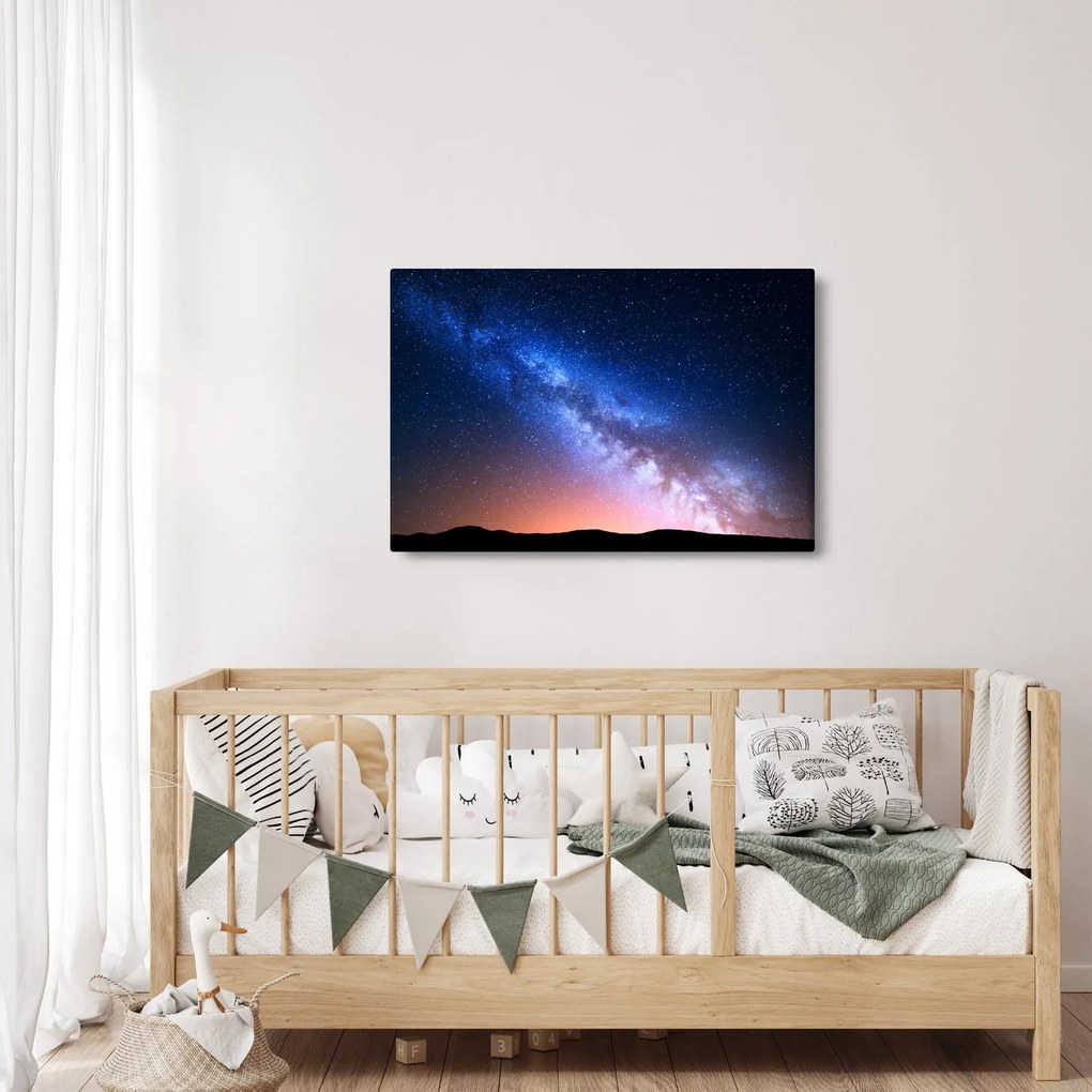 Obraz - Nočné krásy hviezd (90x60 cm)