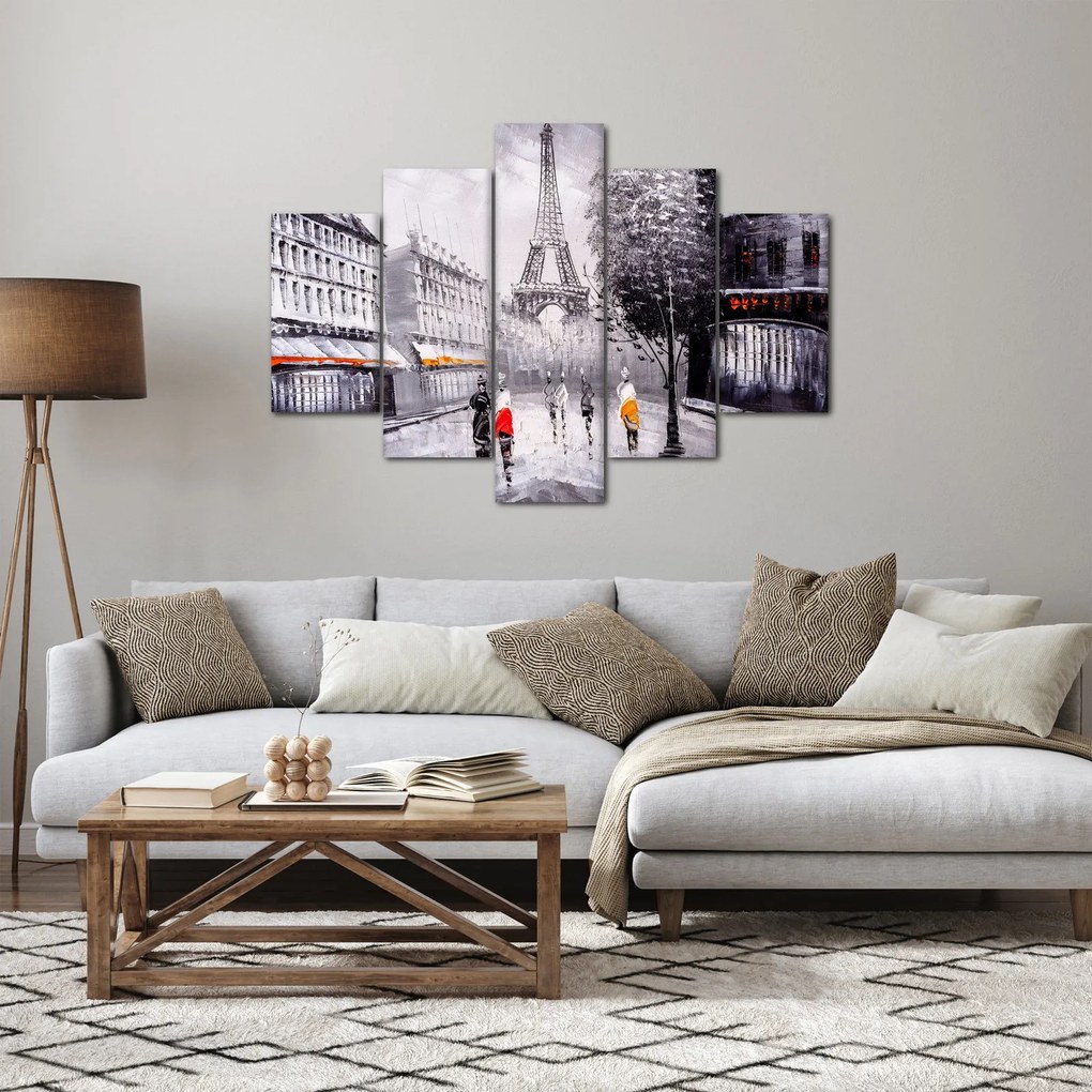 Obraz - Olejomaľba, Paríž (150x105 cm)