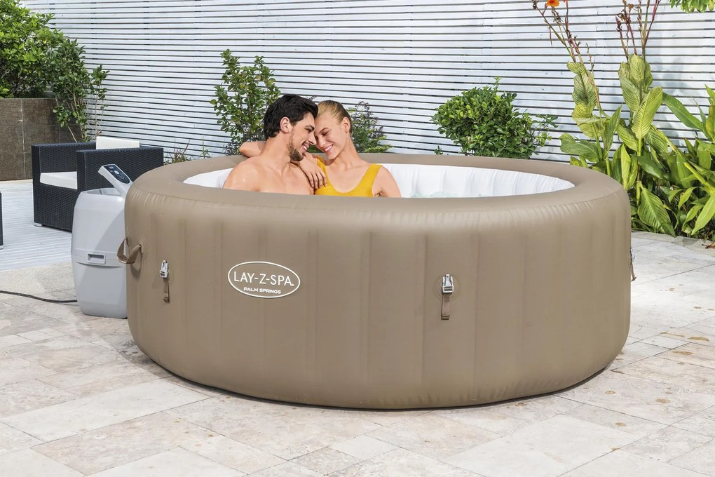 Bestway LAY-Z-SPA PALM SPRINGS AIRJET JACUZZI 196 X 71 CM6