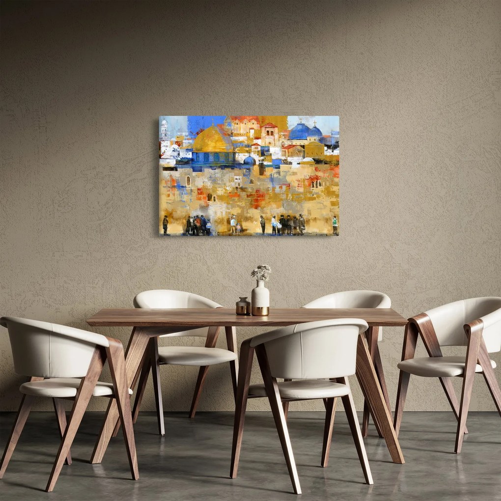 Obraz - Múr nárekov, Jeruzalem, Izrael (90x60 cm)