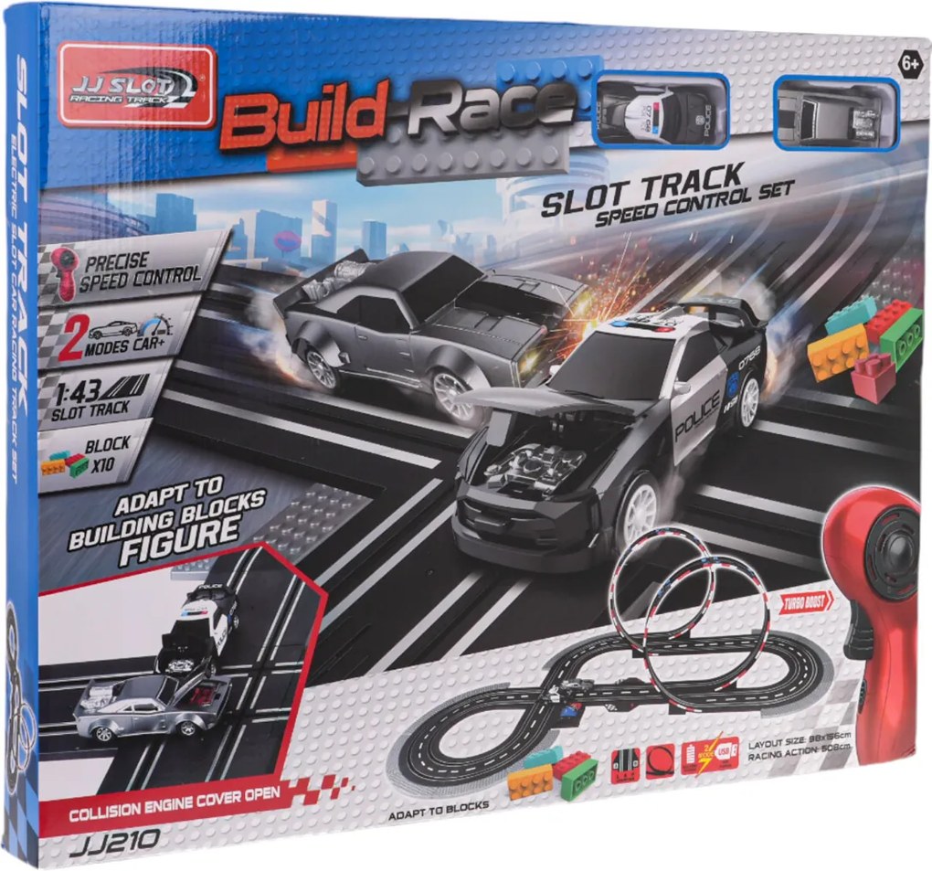 Ramiz Závodná dráha s autami + tehly