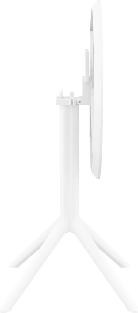 Skladací stôl Sky round - biela