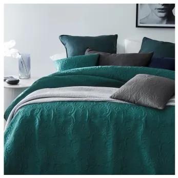 Sammer Moderné prehozy na posteľ v zelenej farbe s prešívaním 220x240 cm 5908224066831