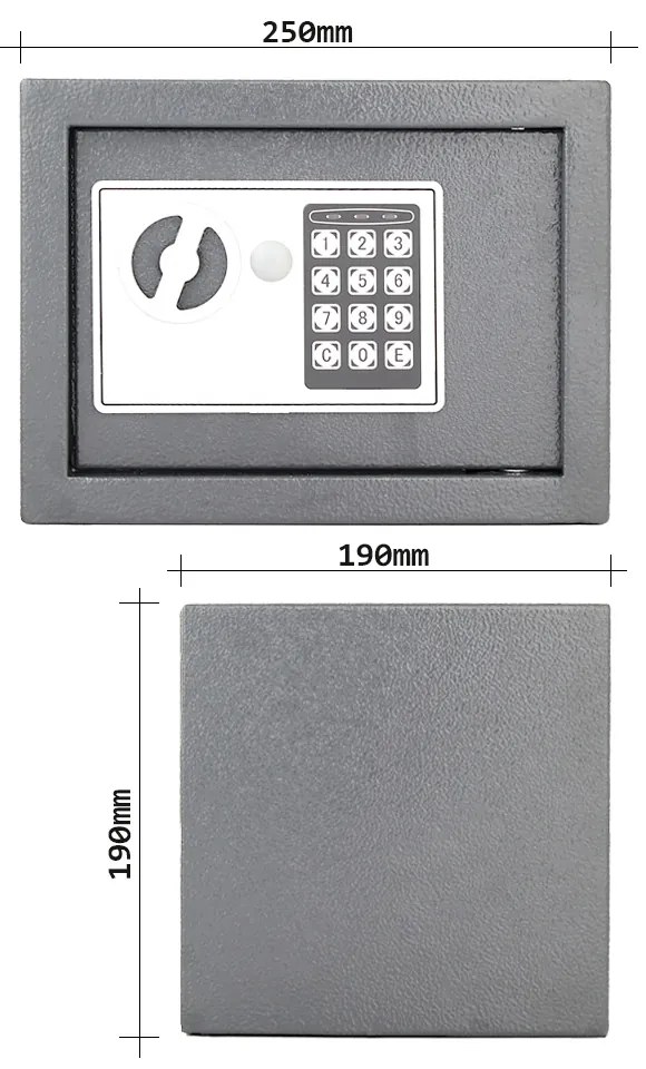 Rottner HomeStar 2 EL nábytkový elektronický sejf antracit