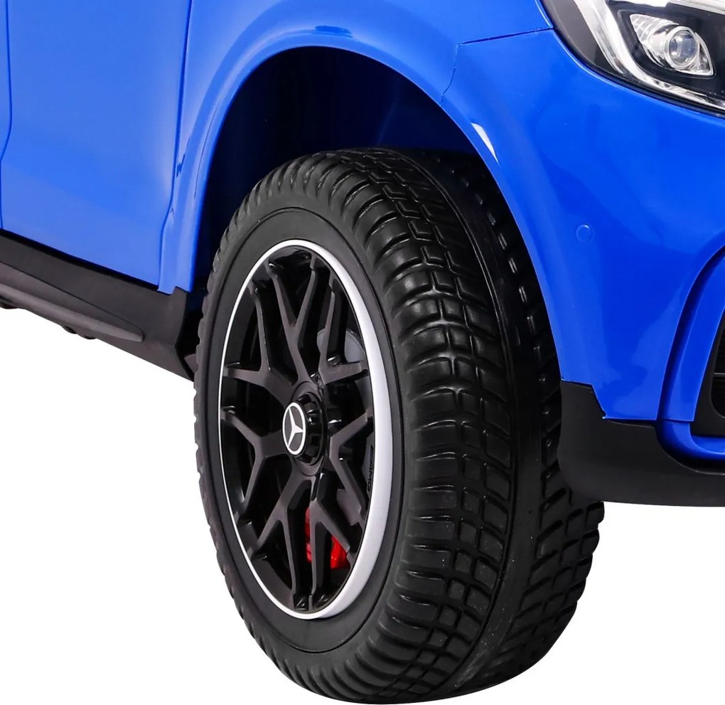 Ramiz Mercedes GLC 63S pre deti - Modré SUV + pohon 4x4