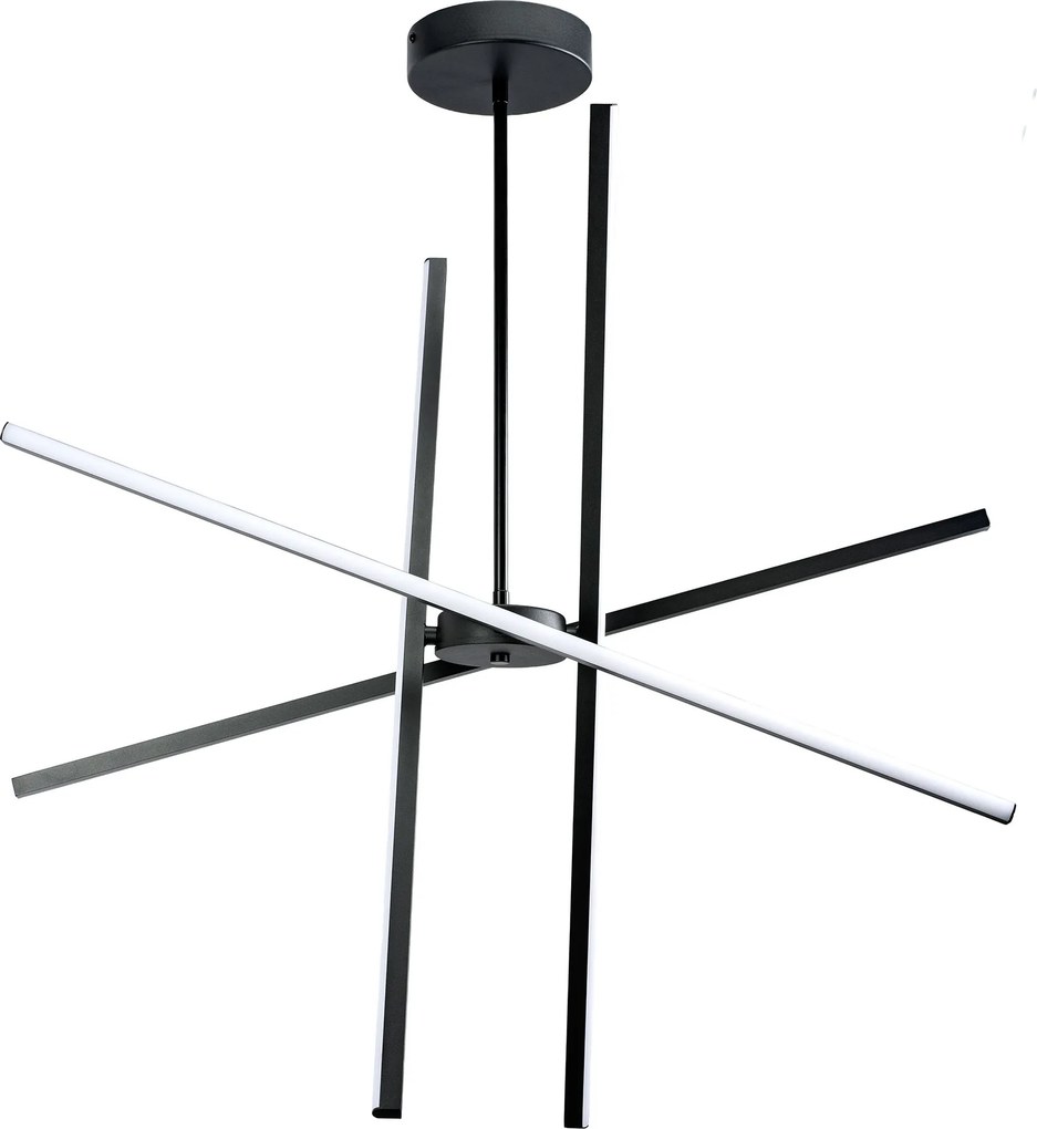Toolight Toolight, LED stropné svietidlo, 40W, 4000K, 2000lm, APP1929-CP, čierna, OSW-66068