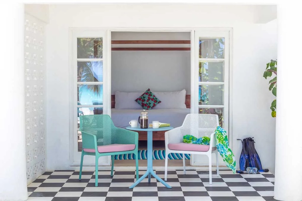 Stima Plastový nastavevitelný stôl SPRITZ Vyberte odtieň ->: Bianco - Biela