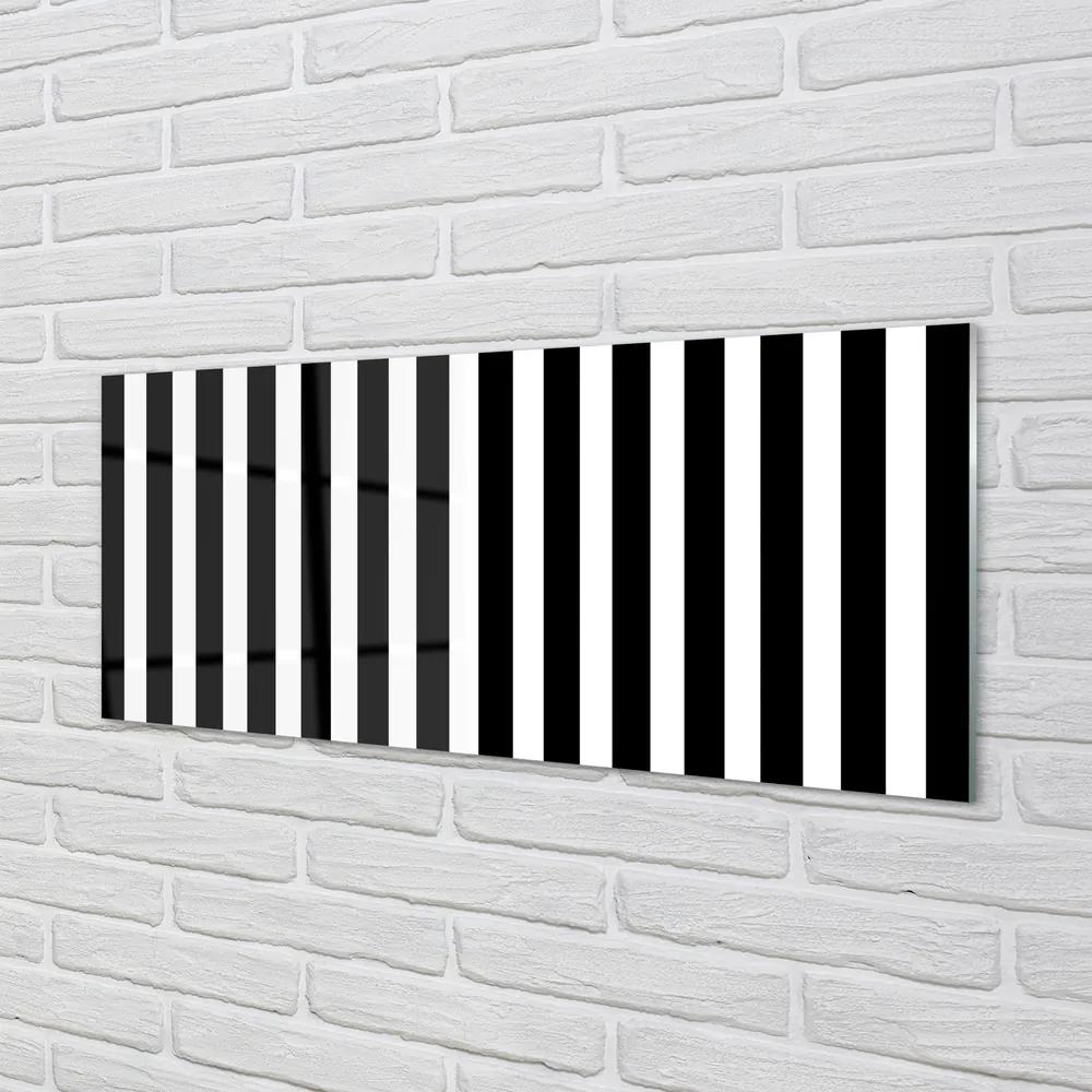Obraz na akrylátovom skle Geometrické zebra pruhy 120x60 cm