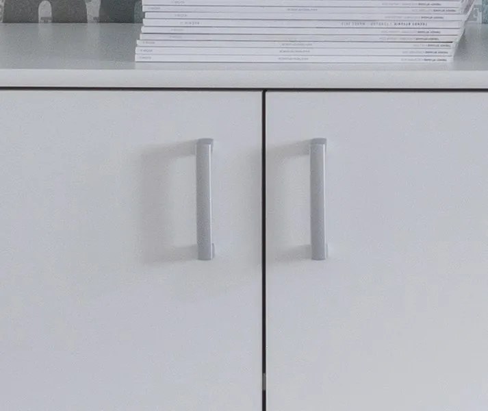 Vysoká komoda Mega 50, biela