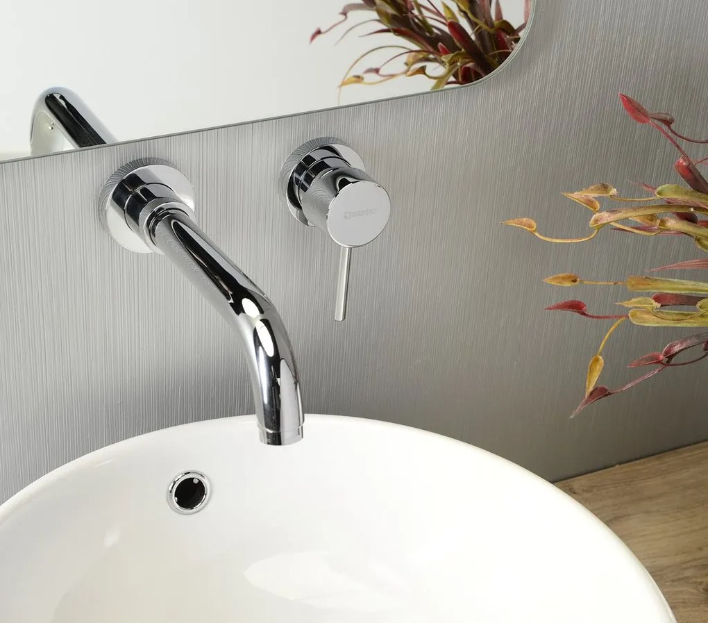 Sapho Sapho, RHAPSODY podomietková batéria pre bidetové spŕšky, 1 výstup, chróm, 5541