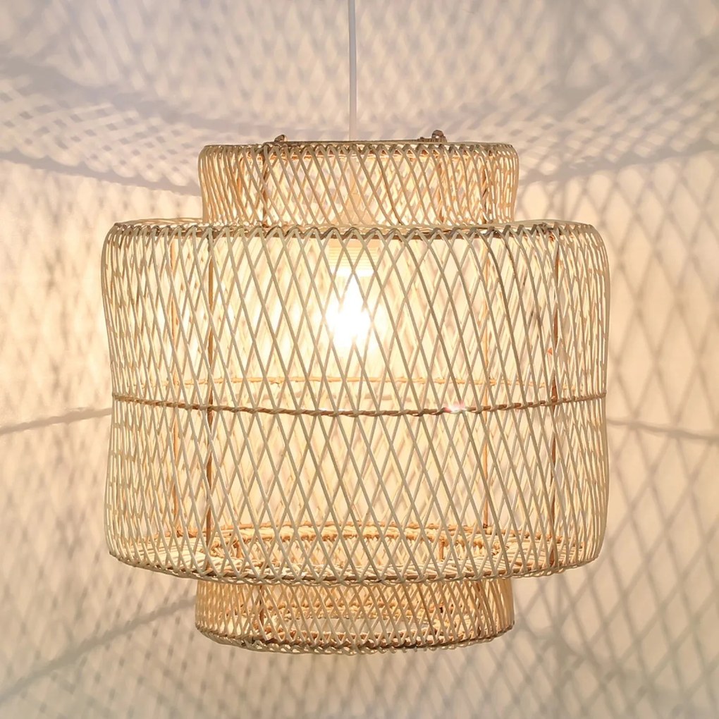 Ratanová lampa Taman