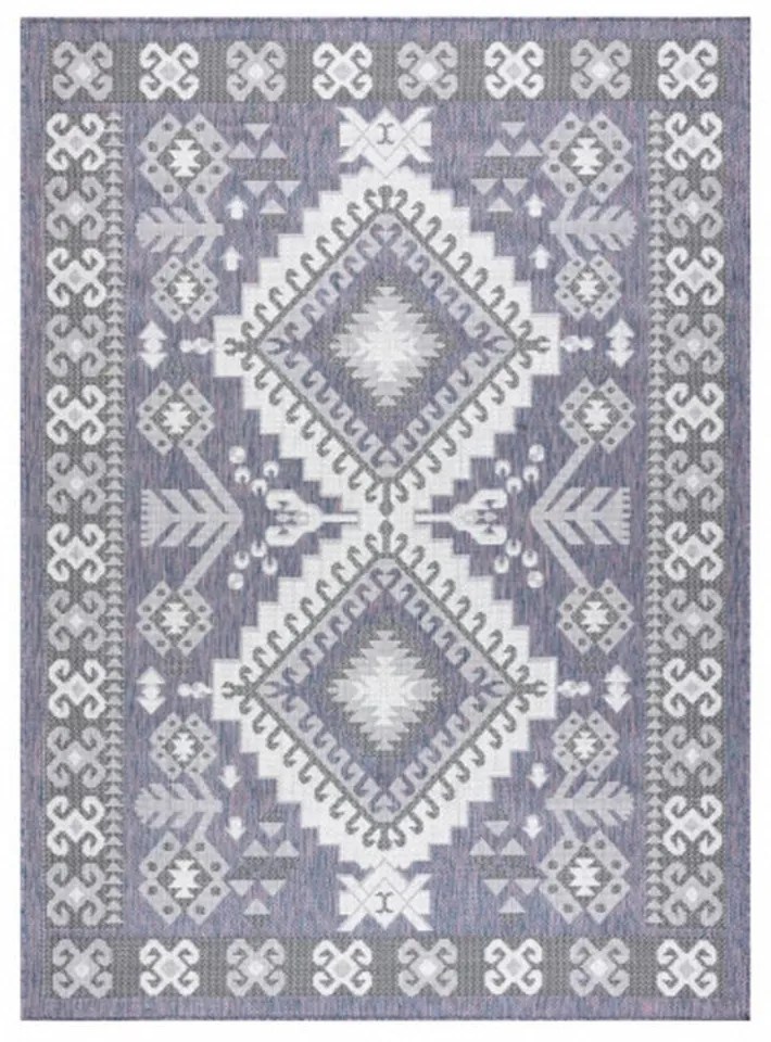 Kusový koberec Aztec modrý 140x190cm