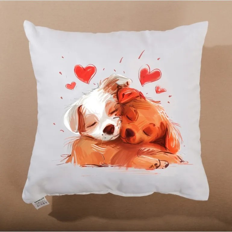 Dekoratívny vankúš Puppy Love 40x40 cm EMI
