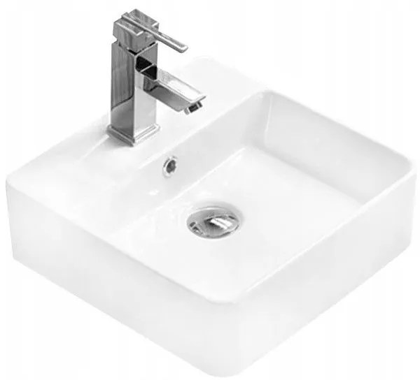 Mexen KIRA UMÝVADLO, 38x38 CM, BIELA, 21783800