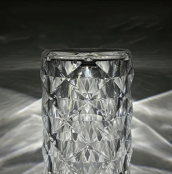Rose Diamond Stolná dotyková lampa 21 cm
