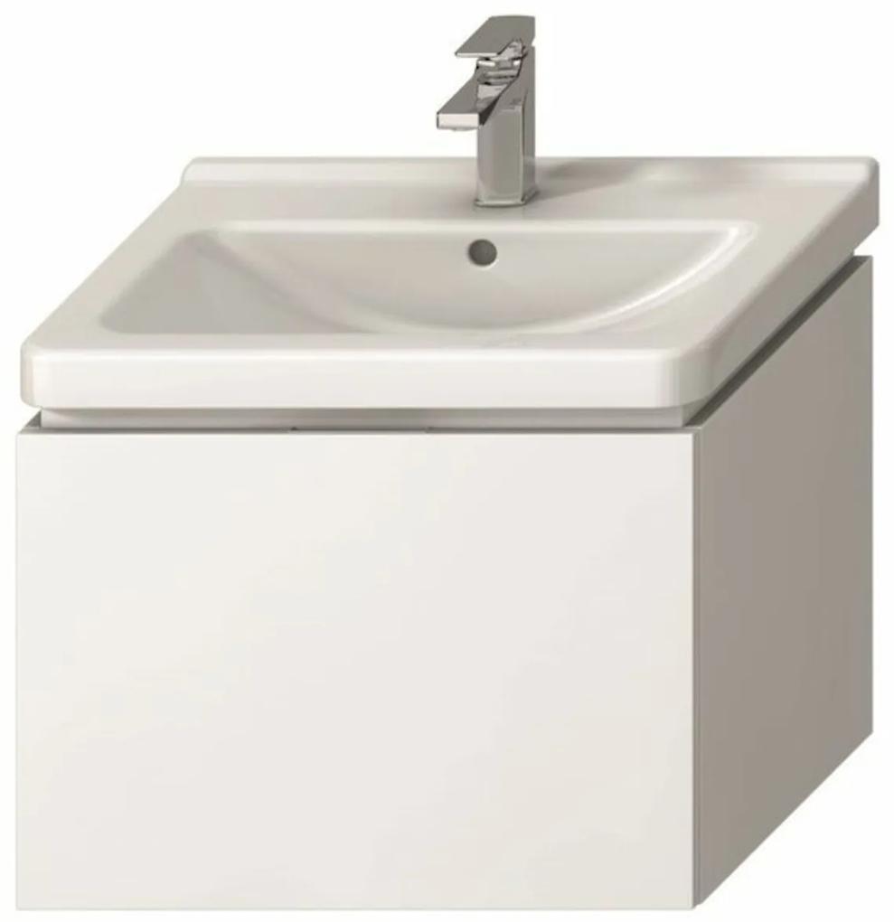 Kúpeľňová skrinka pod umývadlo Jika Cubito 64x46,6x48 cm biela H40J4243015001