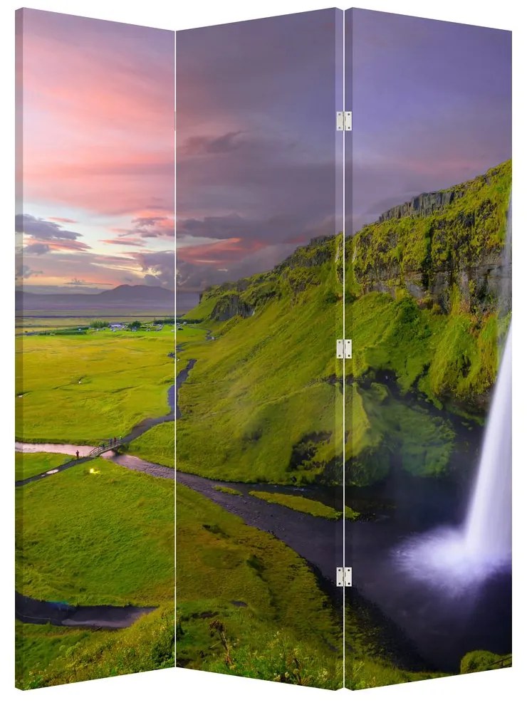 Paraván - Vodopády (126x170 cm)