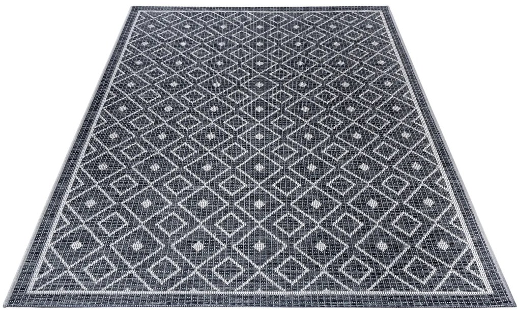 Hanse Home, Kusový koberec Clyde 105908 Lahal Grey Beige – na von aj na doma, 190x290, šedá, chodba / predsieň