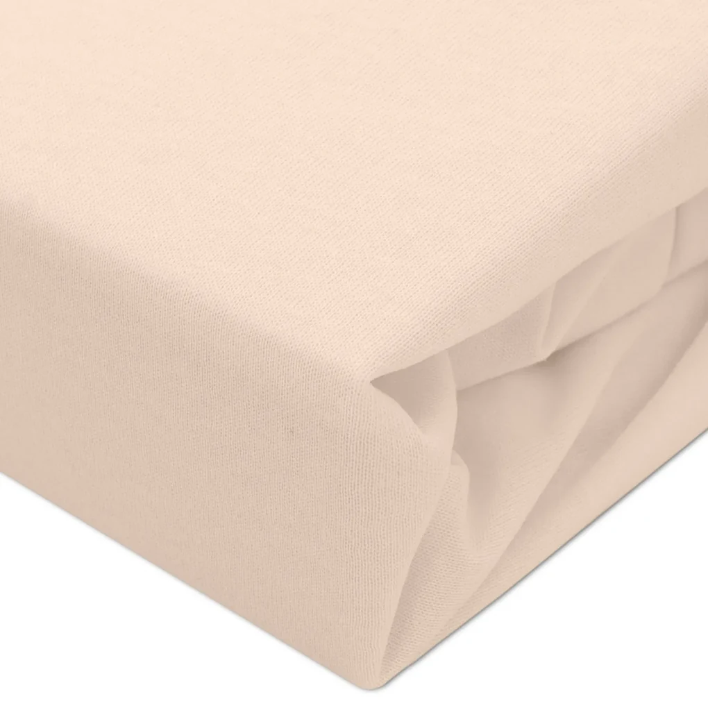 NEPRIEPUSTNÉ JERSEY PRESTIERADLO SG 018 90X200 CM BÉŽOVÁ