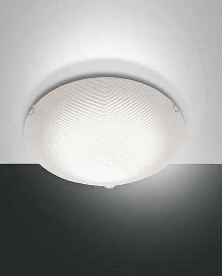 Stropné svietidlo FABAS GERA CEILING LAMP WHITE D.400 3423-65-102