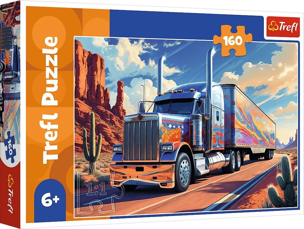 Trefl Puzzle 160 Kamión na ceste