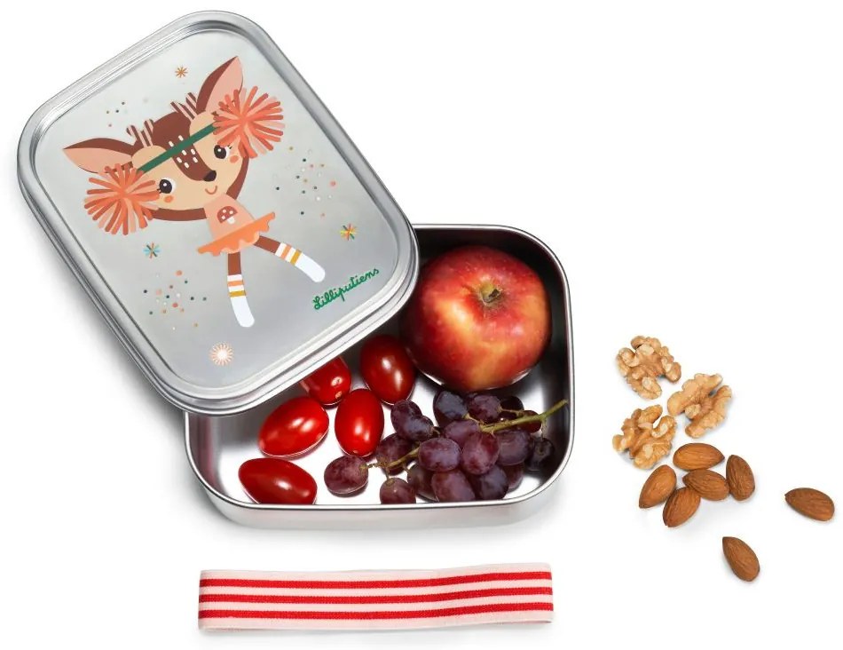 Lilliputiens - antikorový desiatový box - jelenček Stella