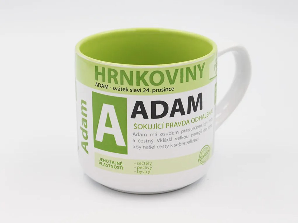 Nekupto Hrnček s menom ADAM Hrnkoviny