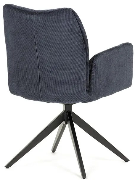 Autronic BONTEC Jedálenská stolička, modrá, látka, HC-993 BLUE2 Farba: Biela