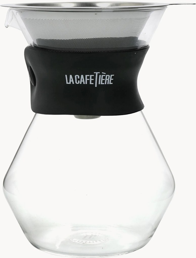 Dripper na kávu z borosilikátového skla's karafou La Cafetière, 2 ks