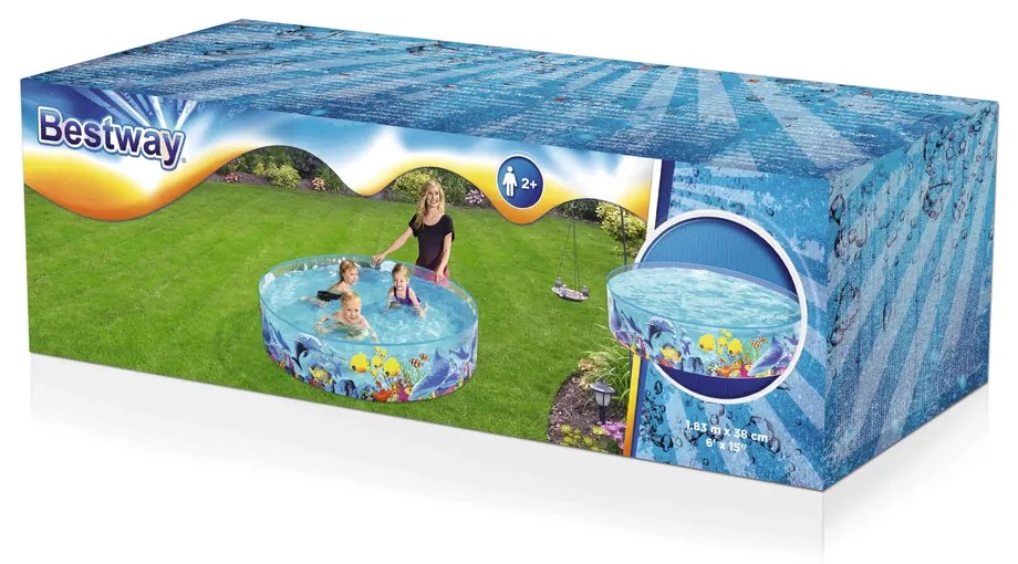 Bestway Záhradný bazén pre deti 183 x 38 cm Bestway 55030