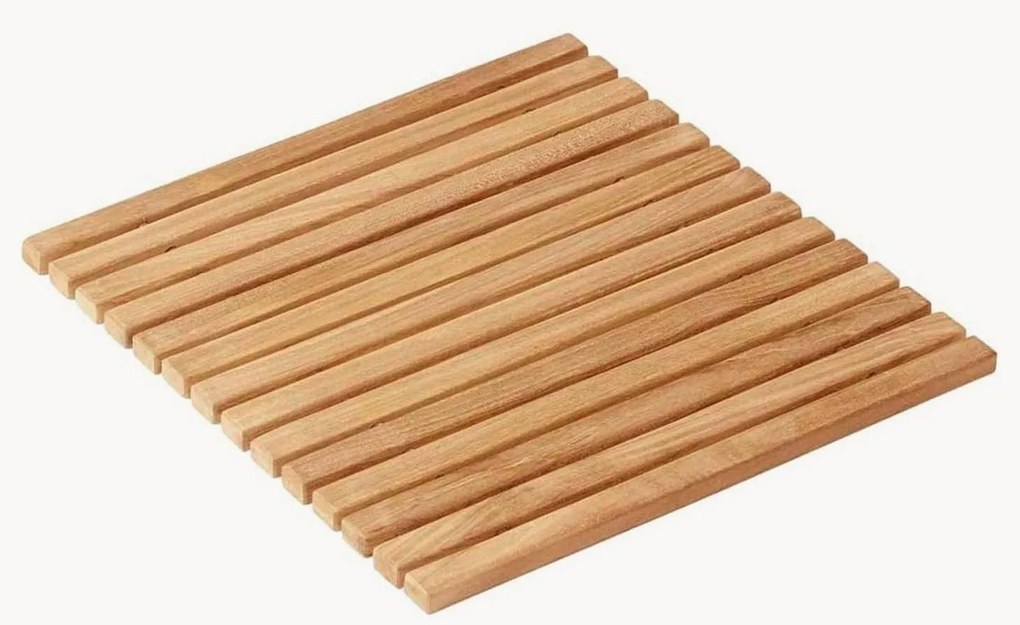 Kúpeľňová predložka z tíkového dreva Anna