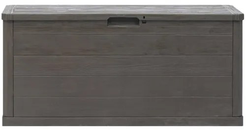 vidaXL Záhradný úložný box hnedý 280 l-