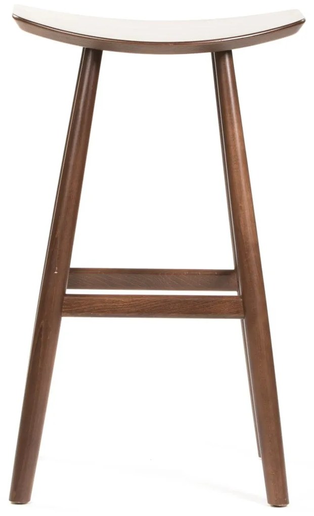 KYOTO WALNUT 77 DREVENÁ BAROVÁ STOLIČKA walnut