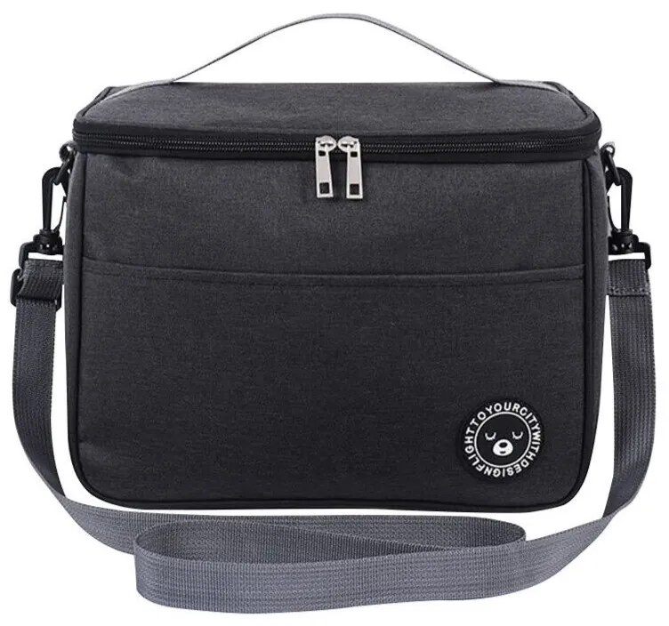 Chladiaca taška YOUR CITY 29x20 cm, čierna