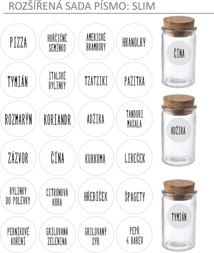 Hranatá korenička s bambusovým viečkom (100 ml) VILDE 5,5 x 5,5 x 7,5 cm