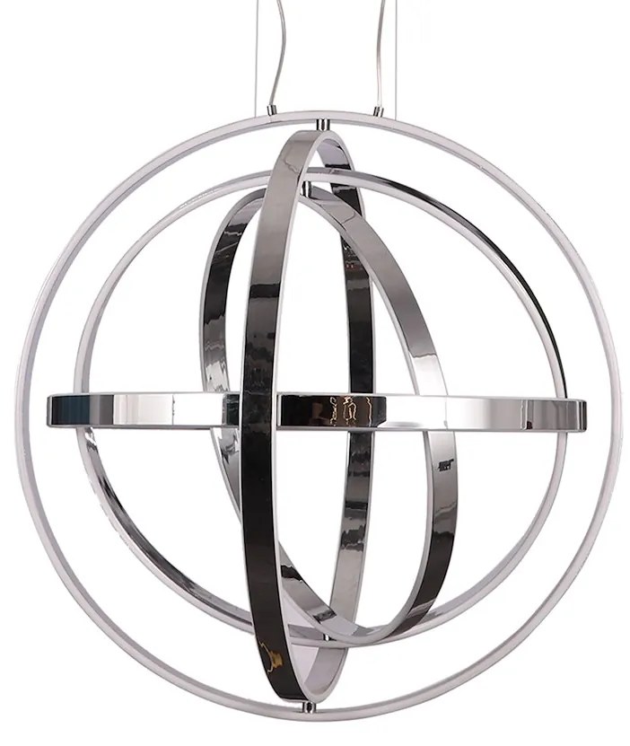Závesné LED svietidlo Copernicus, 5x LED 260w, 3000k, ch